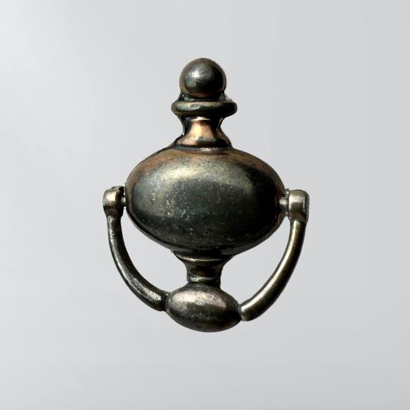 Antique 1930s Kaywin Nov NY Door Knocker Brooch Pin - Picture 1 of 4